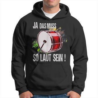 Das Muss So Laut Sein-Drummer Percussion Kapuzenpullover - Geschenkecke