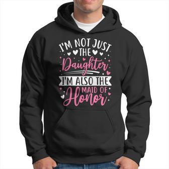 Daughter Bridesmaid Wedding Party Maid Of Honor Hoodie - Thegiftio UK
