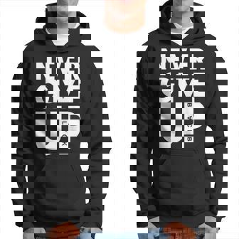 De Fútbol Never Give Up Never Give Up Sudadera - Regaloses