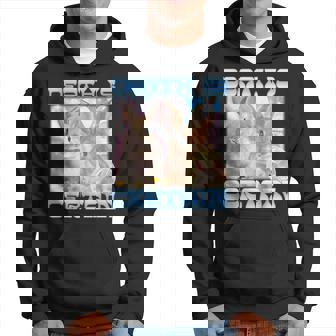 Death Is Certain Cringe Bunny Oddly Specific Dank Meme Hoodie - Thegiftio UK