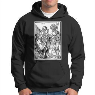 The Death And The Landsknecht By Albrecht Durer 1510 Kapuzenpullover - Geschenkecke