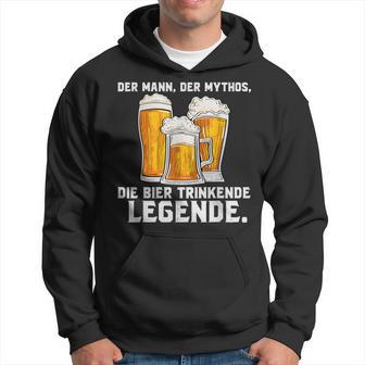 Der Mann Der Mythos Die Bier Trinkende Legende Kapuzenpullover - Seseable