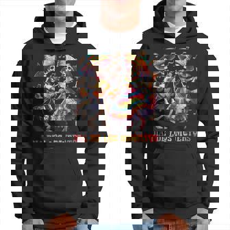 Dia De Los Muertos Dancing Skeletons Guitar Day Of The Dead Hoodie - Thegiftio