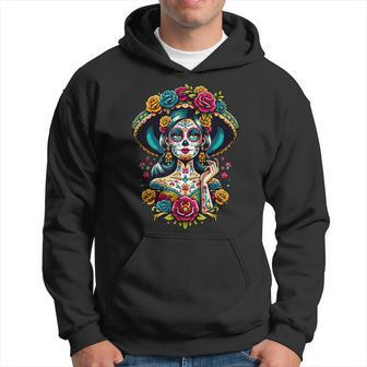 Dia De Los Muertos Sugar Mexican Inspired By La Catrina Kapuzenpullover - Geschenkecke