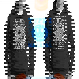 Diabetes Awareness Toddler Ribbon T1d Warrior Support Squad Hoodie - Thegiftio UK