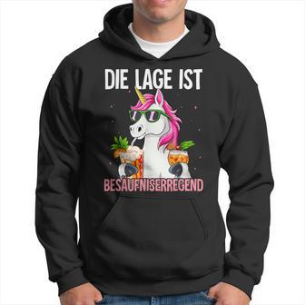 Die Lage Ist Besäufniserregend Kapuzenpullover - Geschenkecke