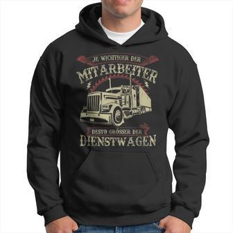 Die Wichtiger Der Mitarbeiter Die Große Der Dienwagen Kapuzenpullover - Geschenkecke