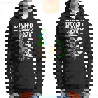 Dirtbike Motocross Mx Borthday Boy 3 Rd Birthday Toddler Hoodie - Monsterry