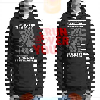 Discapacidad En Silla De Ruedas Discapacidad Divertida Sudadera - Regaloses