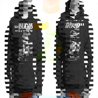 Divertente Birrosauro T-Rex Amante Della Birra E Dinosauri Felpa con cappuccio - Novitaregali