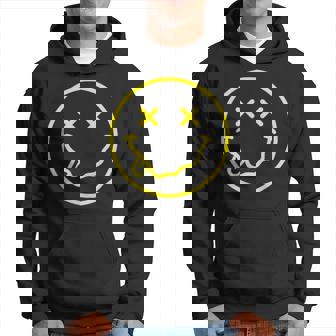 Divertida Lengua Hacia Fuera Cara Sonriente Linda Amarilla Feliz Cara Sonriente Sudadera - Regaloses