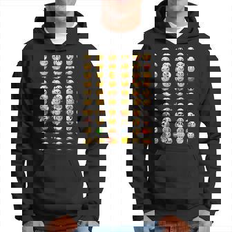 Divertidos Emoticonos Felices Con Caras De Sonrisas Del Teclado Sudadera - Regaloses