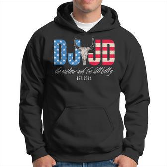 Dj And Jd The Outlaw And The Hillbilly Est 2024 Hoodie - Thegiftio UK