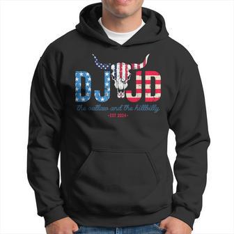 Dj And Jd The Outlaw And The Hillbilly Trump Vance 2024 Hoodie - Thegiftio UK