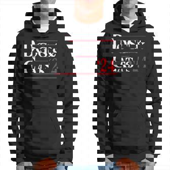 Dogs And Cats 2024 They're Eating The Dogs Hoodie - Monsterry