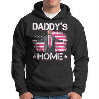 Donald Trump 2024 Daddys Home Trump Pink Hoodie - Monsterry DE