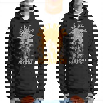 Don't Be An Assquatch Outdoor Sasquatch Bigfoot Hoodie - Thegiftio