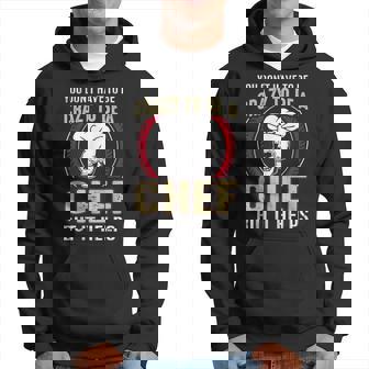 You Don't Have To Be Crazy To Be A Chef But It Helps Hoodie - Thegiftio UK
