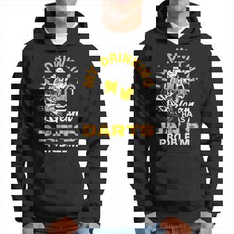 My Drinking Team Has A Darts Problem Beer Darts Player Hoodie - Thegiftio UK
