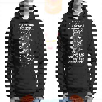 Drôle De Chat Noir Buvant Du Café My Spirit Animal Sweat à capuche - Cadeauxyz