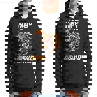 Dunksgiving Turkey Basketball Player Thanksgiving Day Hoodie - Thegiftio UK