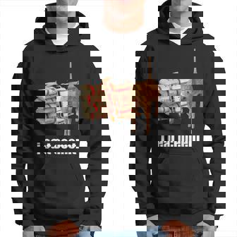 I Eat Cement Cursed Cat Oddly Specific Weird Meme Hoodie | Mazezy