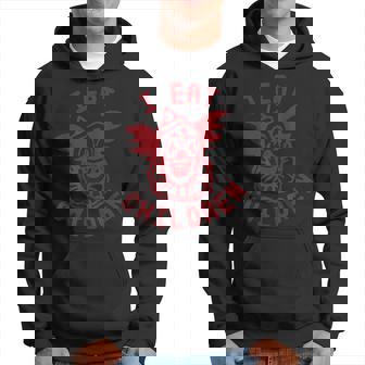 I Eat Children Evil Creepy Clown Halloween Hoodie - Monsterry
