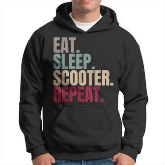 Eat Sleep Scooter Repeat Kapuzenpullover - Geschenkecke