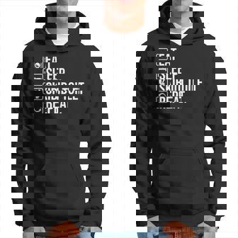 Eat Sleep Skibidi Toilet Repeat Skibidi Toilet Meme Hoodie | Mazezy
