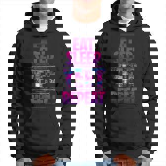 Eat Sleep Yeet Repeat Vintage Yeet Apparel Hoodie | Seseable UK
