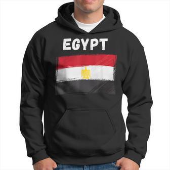 Egypt Flag Holiday Vintage Grunge Egyptian Flag Hoodie - Thegiftio UK