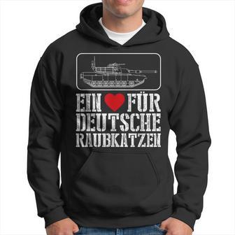 Ein Herz Für Deutsche Rraukwaren Tank Driver Military Kapuzenpullover - Geschenkecke