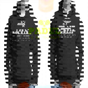 El Pádel Es Mi Terapia Sudadera - Regaloses