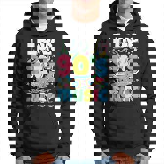 Me Encanta La Música De Los 90 Traje Retro Para Amantes De La Música De Los 90 Sudadera - Regaloses