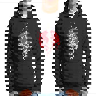 Épée Samouraï Japonaise En Fleurs De Cerisier Anime Sakura F Sweat à capuche - Cadeauxyz