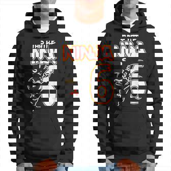 Esta Pequeña Ninja Es 6 Ninja De Cumpleaños Para Niños Sudadera - Regaloses
