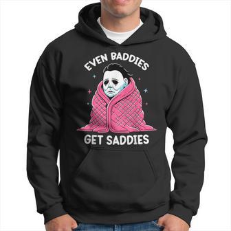 Even Baddies Get Saddies Raccoon Oddly Specific Meme Hoodie - Thegiftio UK