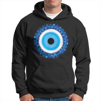 Evil Eye Nazar Protect From Evil Greek Turkish Graphic Hoodie - Thegiftio UK