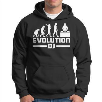 Evolution Of Man Dj Technoinilo Retrointage Music Deejay Sudadera - Regaloses