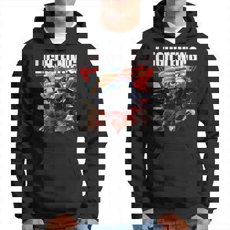 F35 Lightning Fighter Jet Plane Veteran Military Pilot Party Hoodie - Seseable