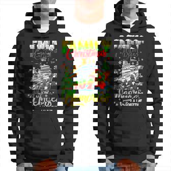 Family Christmas 2024 Making Memories For A Lifetime Cruise Hoodie - Monsterry