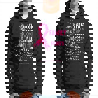 In This Family No One Fight Alone Breast Cancer Awareness Hoodie - Thegiftio UK