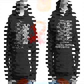 Family Support Myelofibrosis Awareness Hoodie - Monsterry