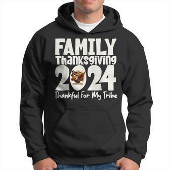 Family Thanksgiving 2024 Crew Dabbing Turkey Group Matching Hoodie - Thegiftio UK