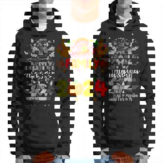 Family Thanksgiving 2024 Thankful For My Tribe Group Autumn Hoodie | Mazezy