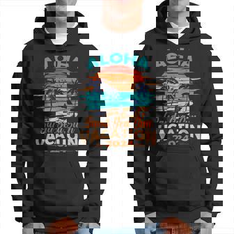 Family Vacation 2024 Aloha Hawaii Beach Trip Matching Group Hoodie - Thegiftio UK