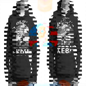 My Farts Smell Like Freedom George Washington Usa Mens Hoodie - Seseable