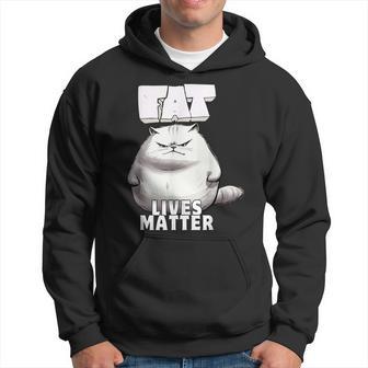 Fat Lives Matter Lustig Mollig Kapuzenpullover - Geschenkecke