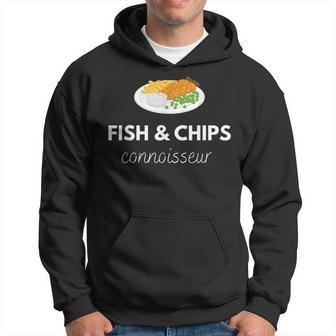Fish And Chips Connoisseur Hoodie - Thegiftio UK