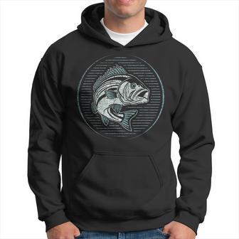 Fishing Outdoor Nature Wildlife Fish Fisherman Graphic Hoodie - Thegiftio UK